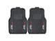 Molded Front Floor Mats with Chicago Bulls Logo (Universal; Some Adaptation May Be Required)