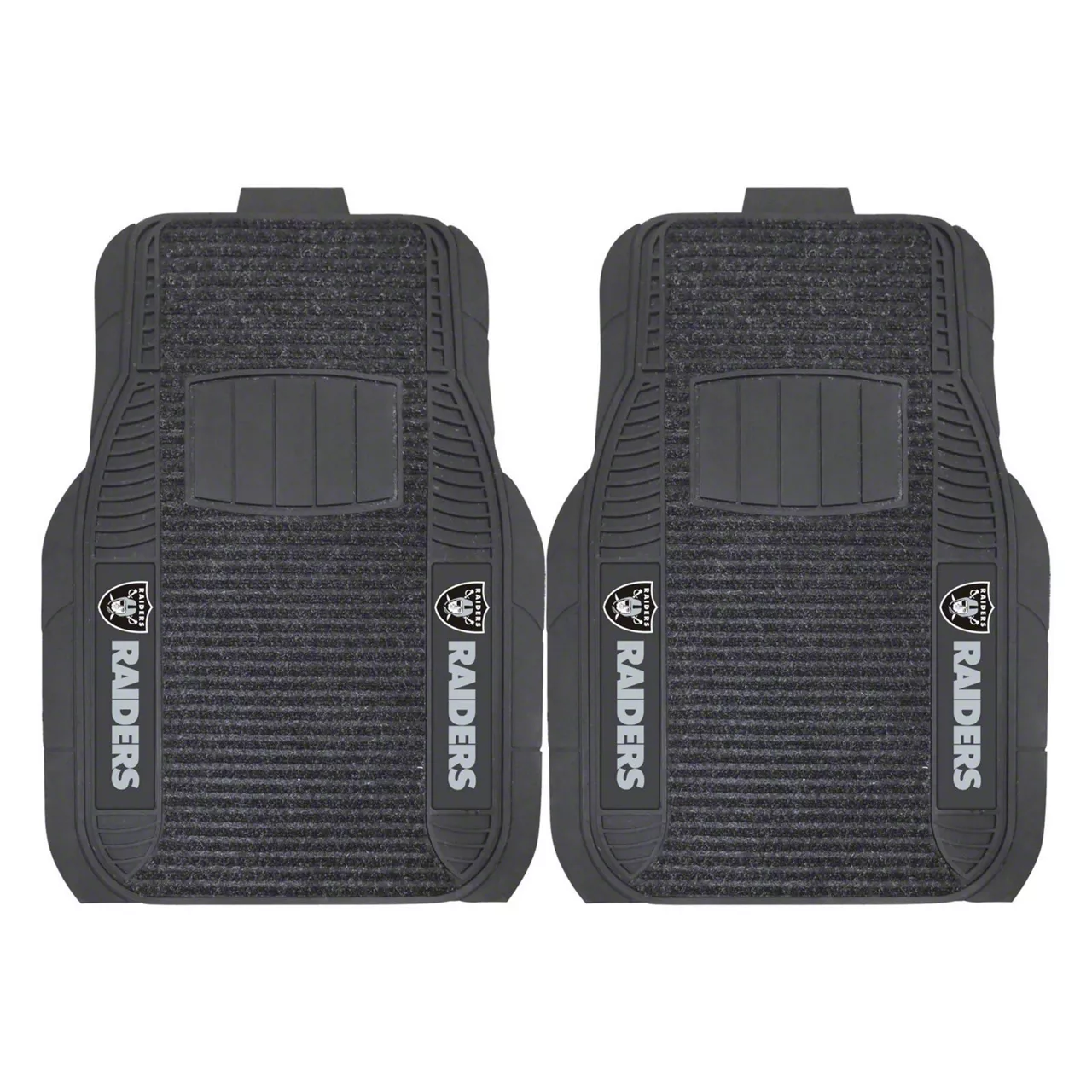 Mach-E Molded Front Floor Mats with Las Vegas Raiders Logo (Universal ...