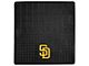 Molded Trunk Mat with San Diego Padres Logo (Universal; Some Adaptation May Be Required)