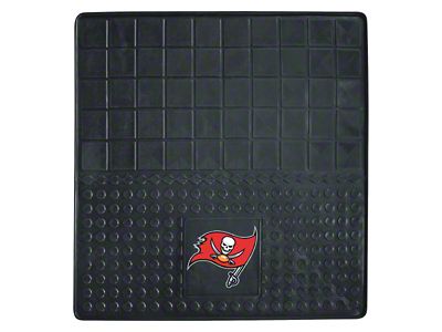 Molded Trunk Mat with Tampa Bay Buccaneers Logo (Universal; Some Adaptation May Be Required)