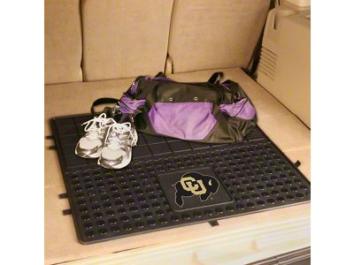 Molded Trunk Mat with University of Colorado Logo (Universal; Some Adaptation May Be Required)