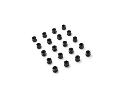 OE Bulge Black Acorn Lug Nut Kit; 3/4-Inch; Set of 20 (21-25 Mustang Mach-E)