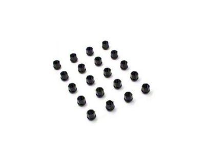 OE Bulge Black Acorn Lug Nut Kit; 3/4-Inch; Set of 20 (21-24 Mustang Mach-E)