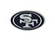 San Francisco 49ers Emblem; Chrome (Universal; Some Adaptation May Be Required)