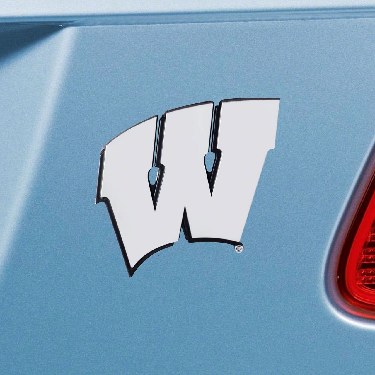 Mach-E University of Wisconsin Emblem; Chrome (Universal; Some ...