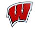 University of Wisconsin Emblem; Red (Universal; Some Adaptation May Be Required)
