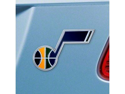 Utah Jazz Emblem; Navy (Universal; Some Adaptation May Be Required)