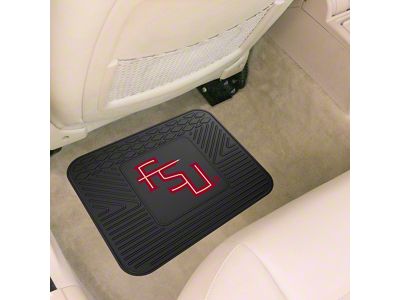 Utility Mat with Florida State University Logo; Black (Universal; Some Adaptation May Be Required)