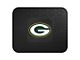 Utility Mat with Green Bay Packers Logo; Black (Universal; Some Adaptation May Be Required)
