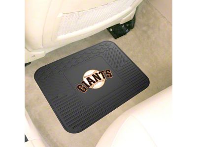 Utility Mat with San Francisco Giants Logo; Black (Universal; Some Adaptation May Be Required)