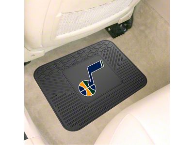 Utility Mat with Utah Jazz Logo; Black (Universal; Some Adaptation May Be Required)