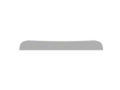 Window Tint Pre-Cut Kit; Eyebrow Default Outline Straight; 5% Dark (21-25 Mustang Mach E)