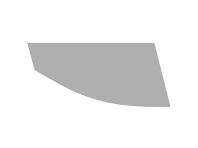 Window Tint Pre-Cut Kit; Front Driver Side Roll-Up; 5% Dark (21-25 Mustang Mach E)
