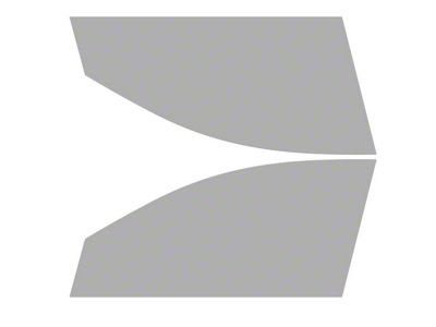 Window Tint Pre-Cut Kit; Front Roll-Ups; 25% Medium (21-25 Mustang Mach-E)