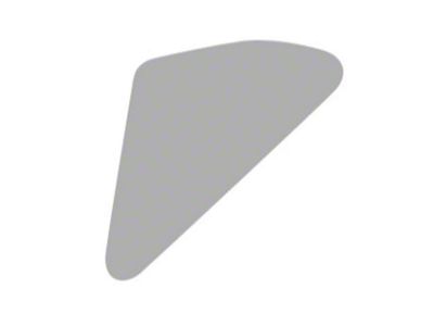 Window Tint Pre-Cut Kit; Rear Driver Side Quarter; 5% Dark (21-25 Mustang Mach E)