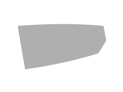 Window Tint Pre-Cut Kit; Rear Driver Side Roll-Up; 25% Medium (21-25 Mustang Mach-E)