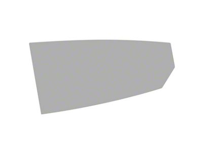 Window Tint Pre-Cut Kit; Rear Driver Side Roll-Up; 5% Dark (21-25 Mustang Mach E)