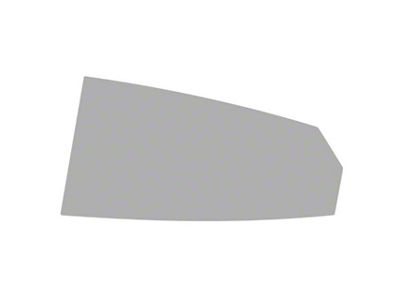 Window Tint Pre-Cut Kit; Rear Passenger Side Roll-Up; 5% Dark (21-25 Mustang Mach E)