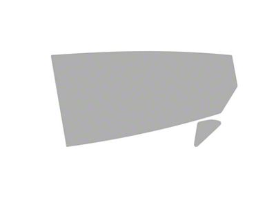 Window Tint Pre-Cut Kit; Rear Roll-ups and Rear Quarters, Driver Side; 50% Light (21-25 Mustang Mach E)