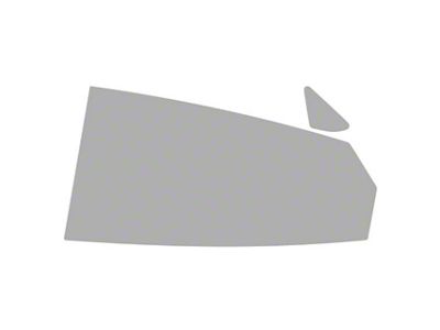 Window Tint Pre-Cut Kit; Rear Roll-ups and Rear Quarters, Passenger Side; 5% Dark (21-25 Mustang Mach E)