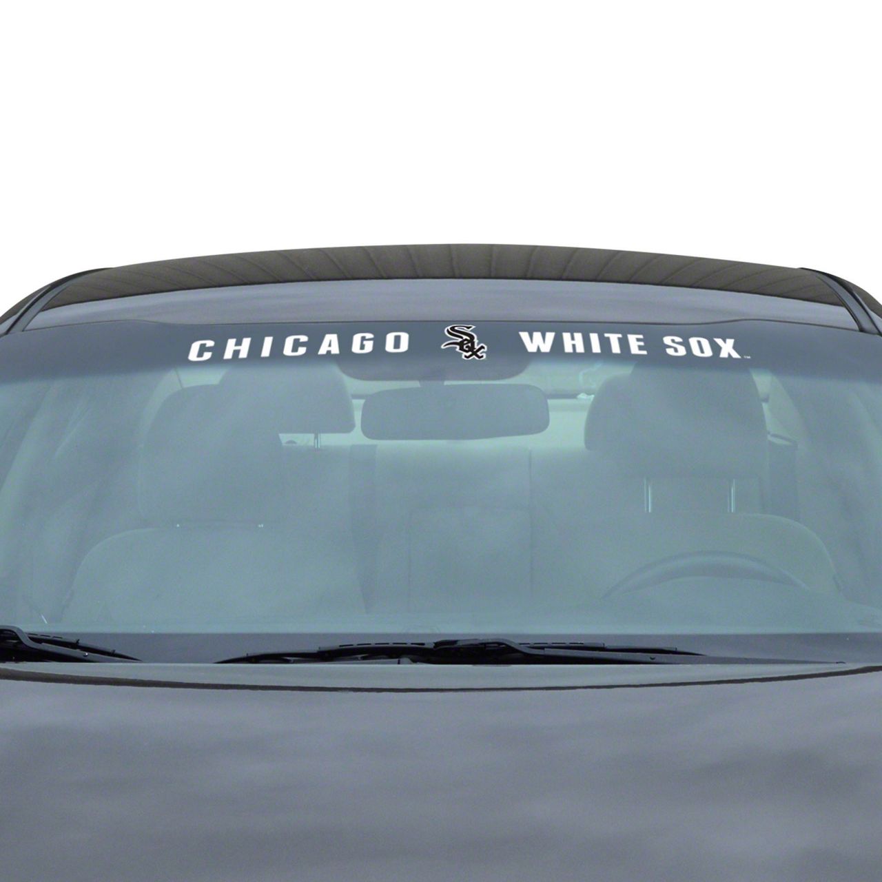Chicago White Sox Jersey Logo Vinyl Decal Sticker – Glossy White – 5 Year Warranty – USA Made - View #2