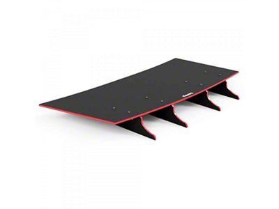 Zonari VR4 Rear Diffuser; Carbon Flash Metallic Vinyl (21-25 Mustang Mach-E)