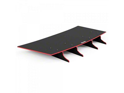 Zonari VR4 Rear Diffuser; Carbon Flash Metallic Vinyl (21-24 Mustang Mach-E)