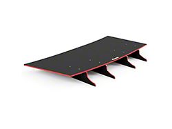 Zonari VR4 Rear Diffuser; Matte Black (21-23 Mustang Mach-E)