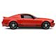 Laguna Seca Style Gloss Black Machined Wheel; Rear Only; 19x10 (05-09 Mustang)