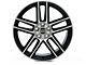 Laguna Seca Style Gloss Black Machined Wheel; 19x9 (05-09 Mustang)