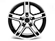 2010 GT500 Style Gloss Black Machined Wheel; 19x8.5 (05-09 Mustang)