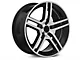 2010 GT500 Style Gloss Black Machined Wheel; 19x8.5 (05-09 Mustang)
