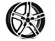 2010 GT500 Style Gloss Black Machined Wheel; 19x8.5 (94-98 Mustang)