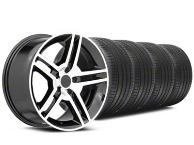 18x9 2010 GT500 Style Wheel & Sumitomo High Performance HTR Z5 Tire Package (94-98 Mustang)