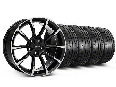 19x8.5 11/12 GT/CS Style Wheel & Mickey Thompson Street Comp Tire Package (05-14 Mustang)