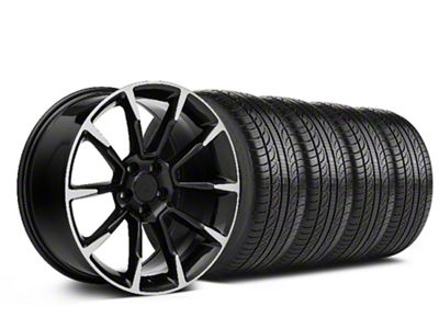 19x8.5 11/12 GT/CS Style Wheel & Pirelli All-Season P Zero Nero Tire Package (05-14 Mustang)