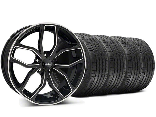20x8.5 Foose Outcast Wheel - 285/30R20 Sumitomo High Performance Summer HTR Z5 Tire; Wheel & Tire Package (05-14 Mustang)