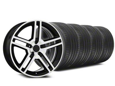 19x8.5 2010 GT500 Style Wheel & Sumitomo High Performance HTR Z5 Tire Package (05-14 Mustang)