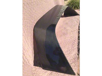 T-Top Roof Sail Panel; Carbon Fiber (93-02 Camaro Coupe)