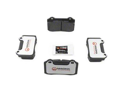 Magma Brakes Pro-Series Ceramic Brake Pads; Rear Pair (10-15 Camaro SS, ZL1)