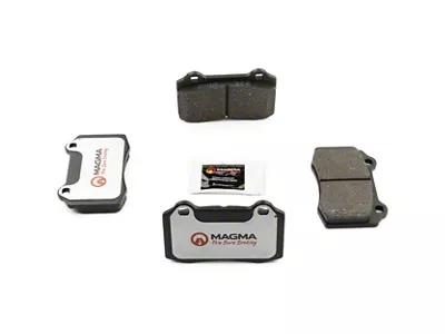 Magma Brakes Pro-Series Semi-Metallic Brake Pads; Rear Pair (10-15 Camaro SS, ZL1)