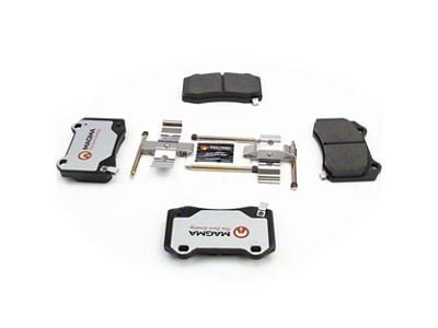 Magma Brakes Pro-Series Ceramic Brake Pads; Rear Pair (08-23 Challenger w/ 4 or 6-Piston Front Calipers, Excluding SE & SXT)