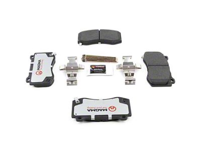 Magma Brakes Pro-Series Ceramic Brake Pads; Front Pair (06-14 Charger SRT8; 15-23 Charger GT, R/T 392, Scat Pack w/ 4-Piston Front Calipers)