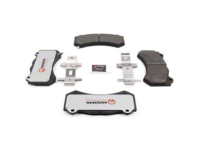 Magma Brakes Pro-Series Semi-Metallic Brake Pads; Front Pair (15-19 Corvette C7 Grand Sport & Z06 w/o Z07 Brake Package)