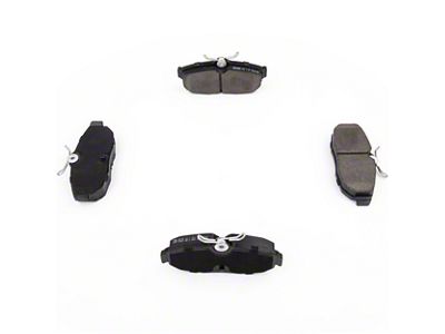 Magma Brakes MaxValue Ceramic Brake Pads; Rear Pair (05-10 Mustang GT, V6)