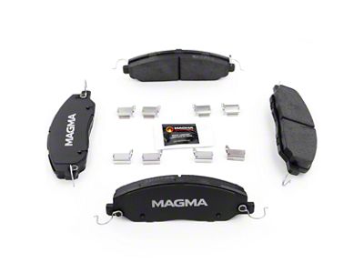 Magma Brakes Premium Ceramic Brake Pads; Front Pair (11-14 Mustang GT w/o Performance Pack)