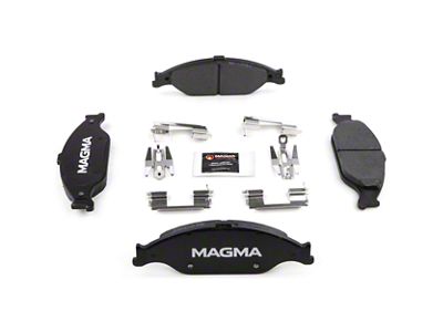 Magma Brakes Premium Ceramic Brake Pads; Front Pair (99-04 Mustang GT, V6)