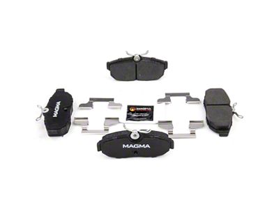 Magma Brakes Premium Ceramic Brake Pads; Rear Pair (05-10 Mustang GT, V6)