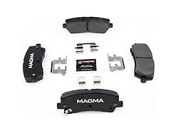 Magma Brakes Premium Ceramic Brake Pads; Rear Pair (15-23 Mustang GT, EcoBoost, V6)