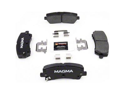 Magma Brakes Premium Ceramic Brake Pads; Rear Pair (15-23 Mustang GT, EcoBoost, V6)